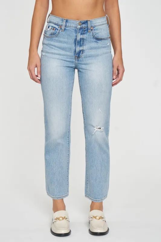 Straight Up in Promise Distressed sold by Daze