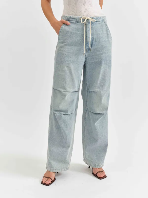 Jetset Drawcord Jogger in ILY sold by Daze