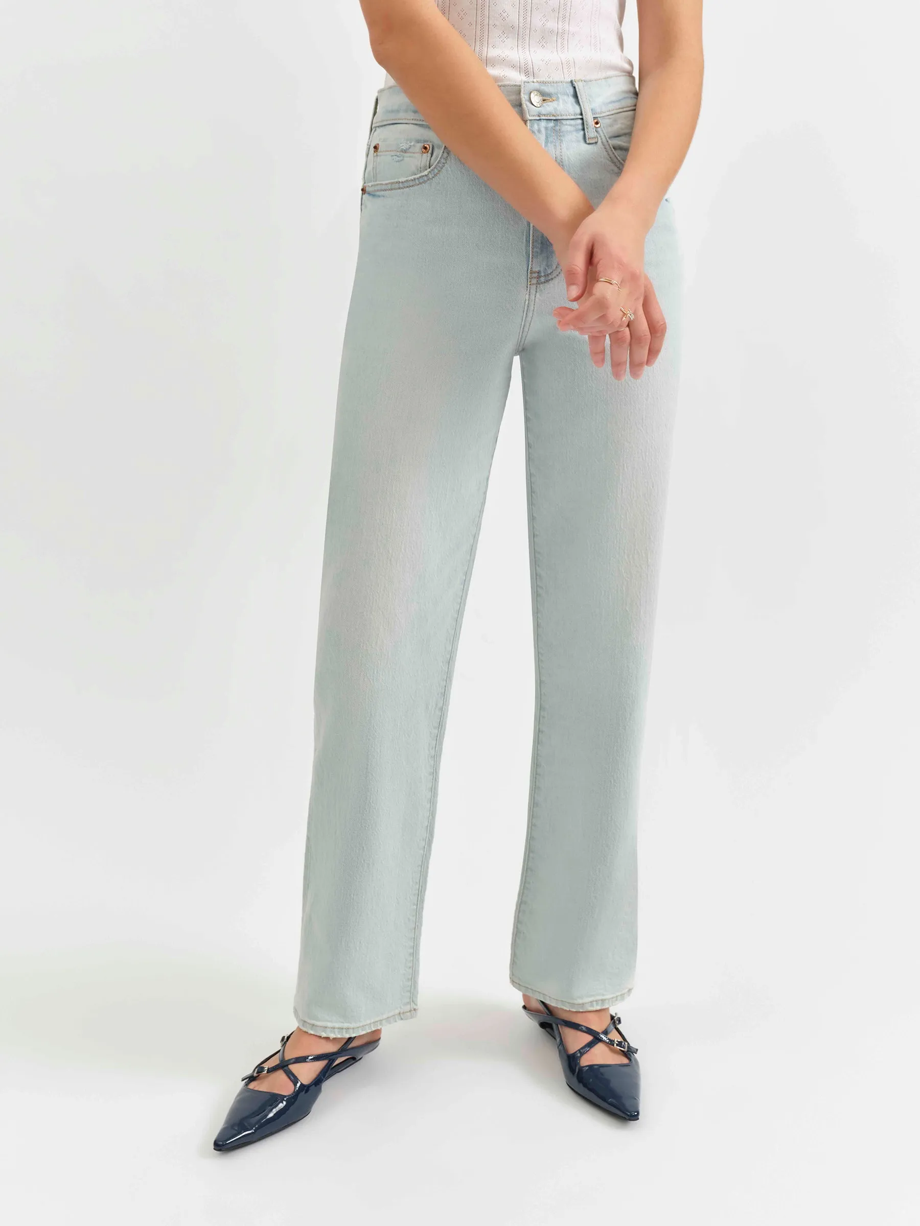 Sundaze High Rise Straight in Lost Love sold by Daze