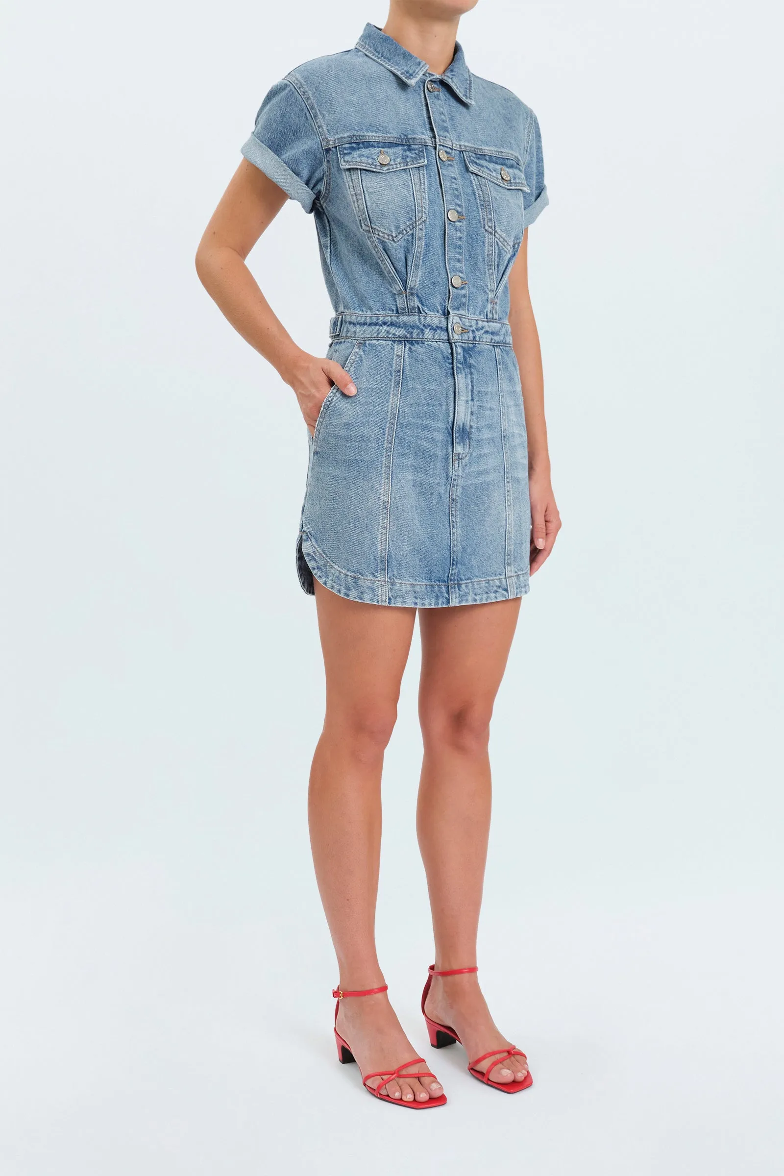 Topanga Dress in Plot Twist sold by Daze product image thumbnail 2
