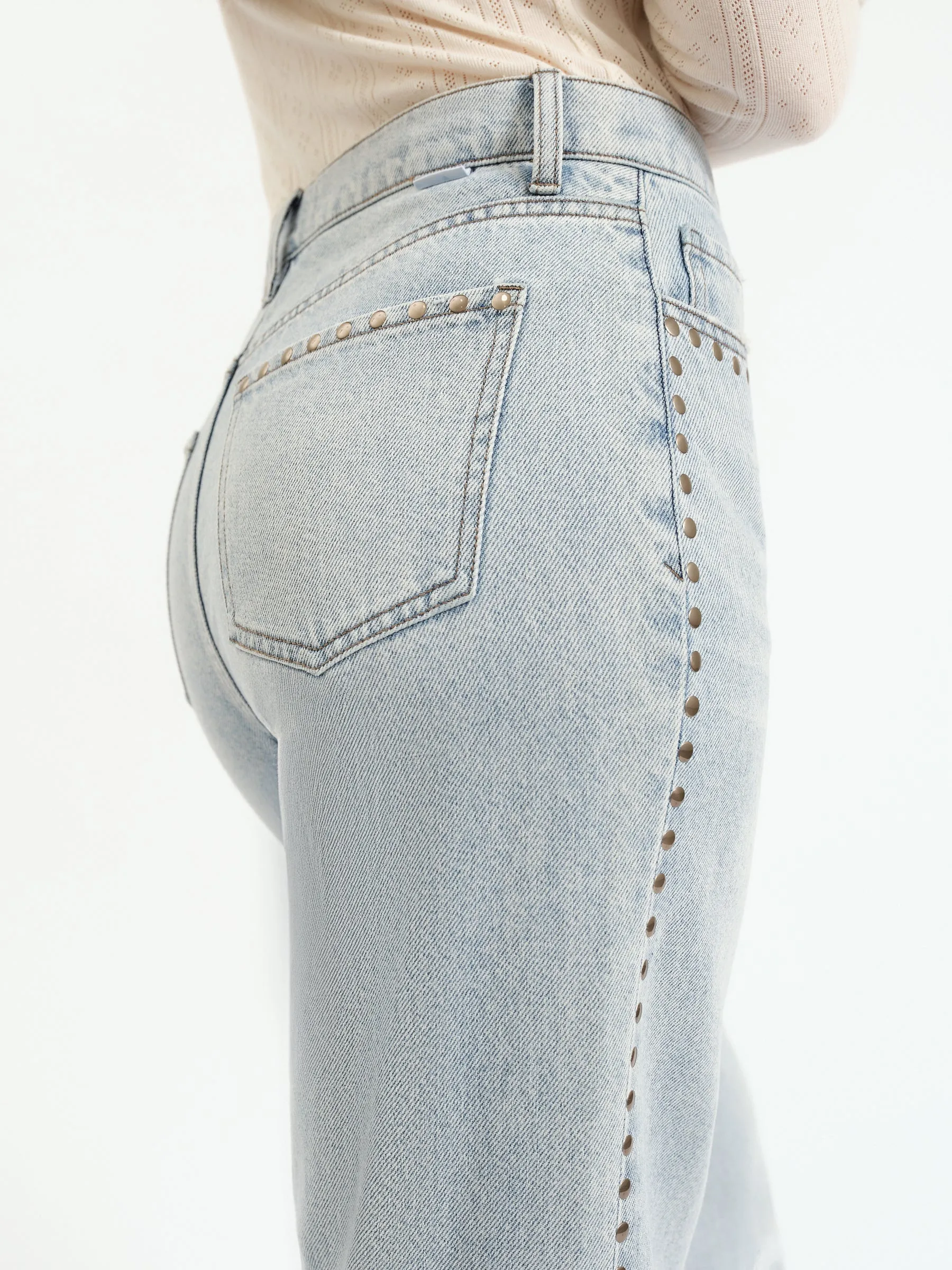 Far Out High Rise Wide in Let's Dance sold by Daze product image thumbnail 5