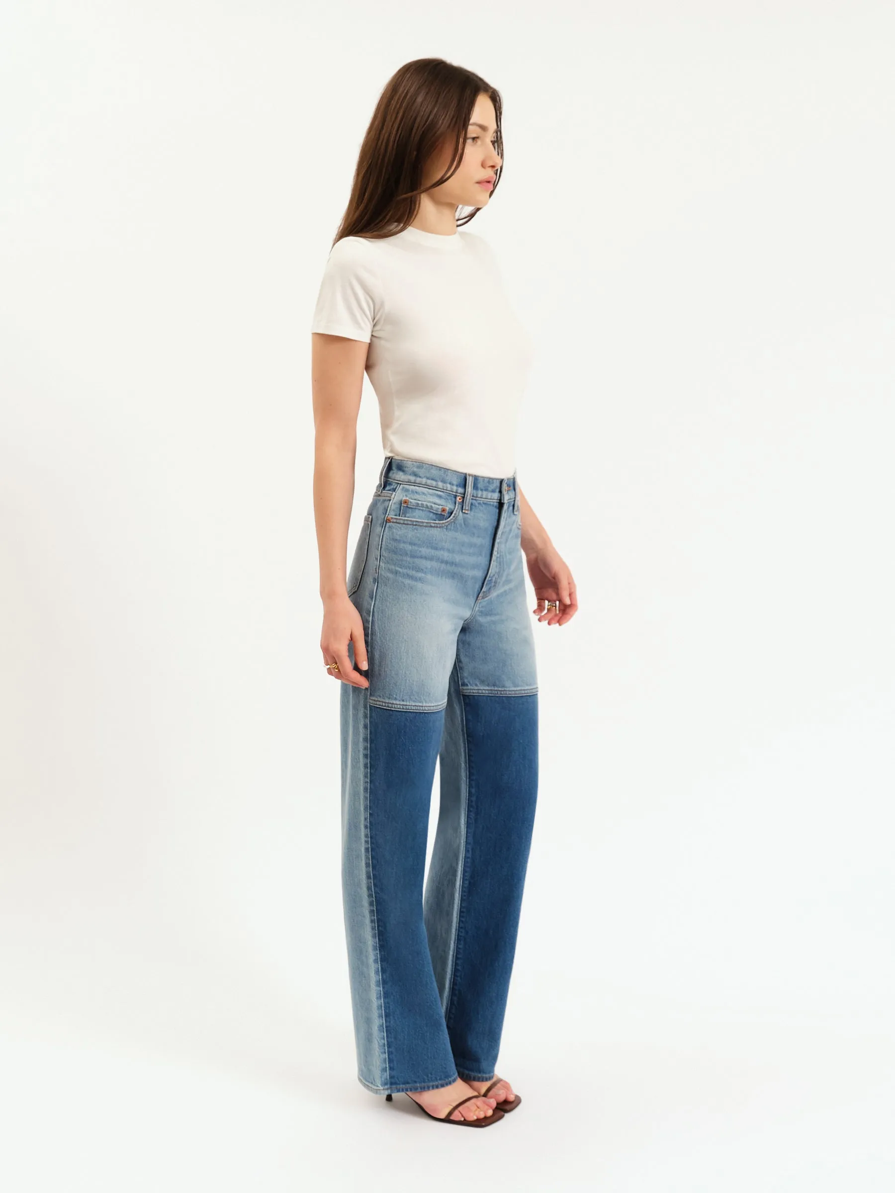 City High Rise Straight Leg in Double Dip sold by Daze product image thumbnail 3