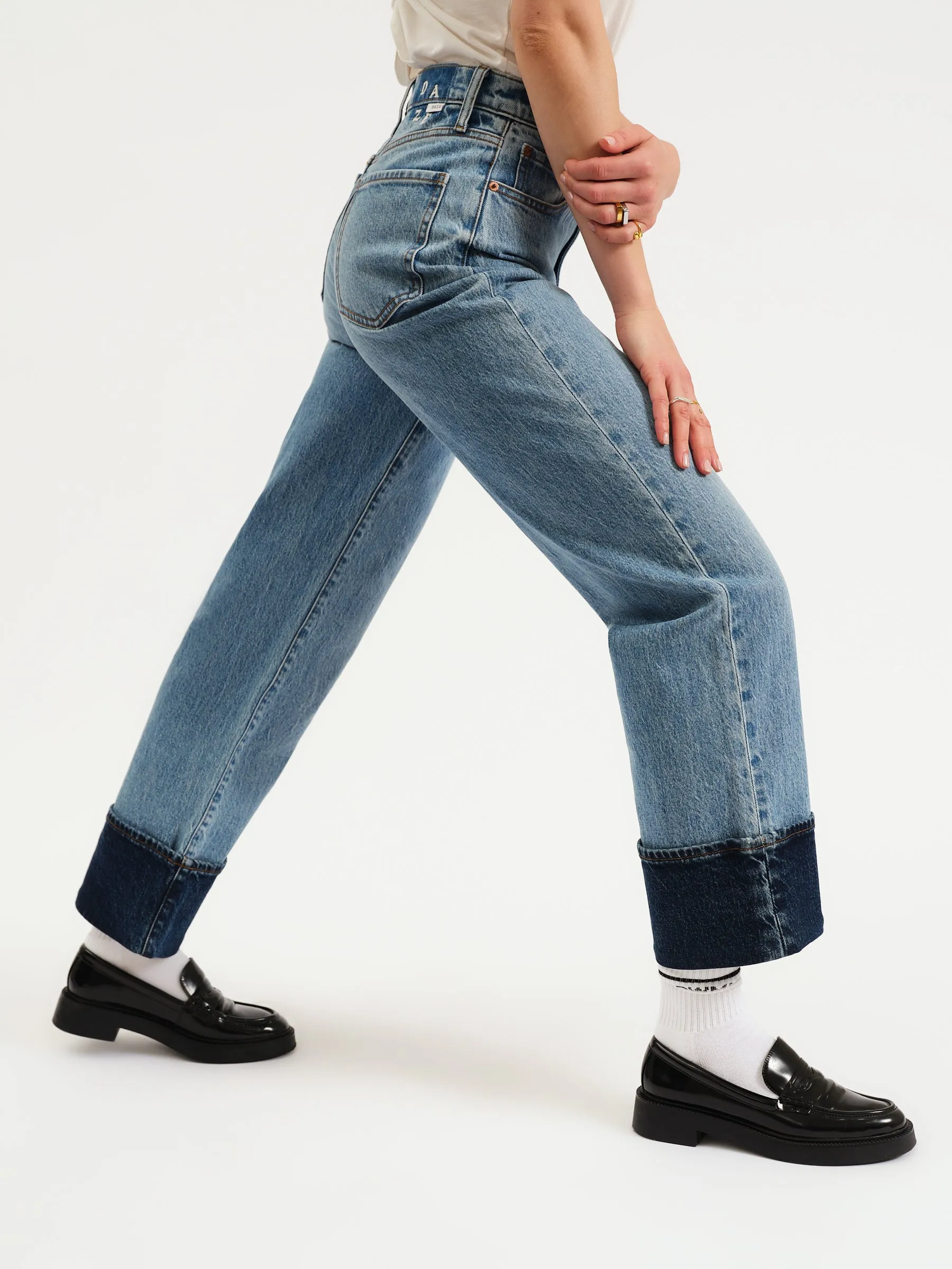 Eastside High Rise Loose in Plunge sold by Daze product image thumbnail 4