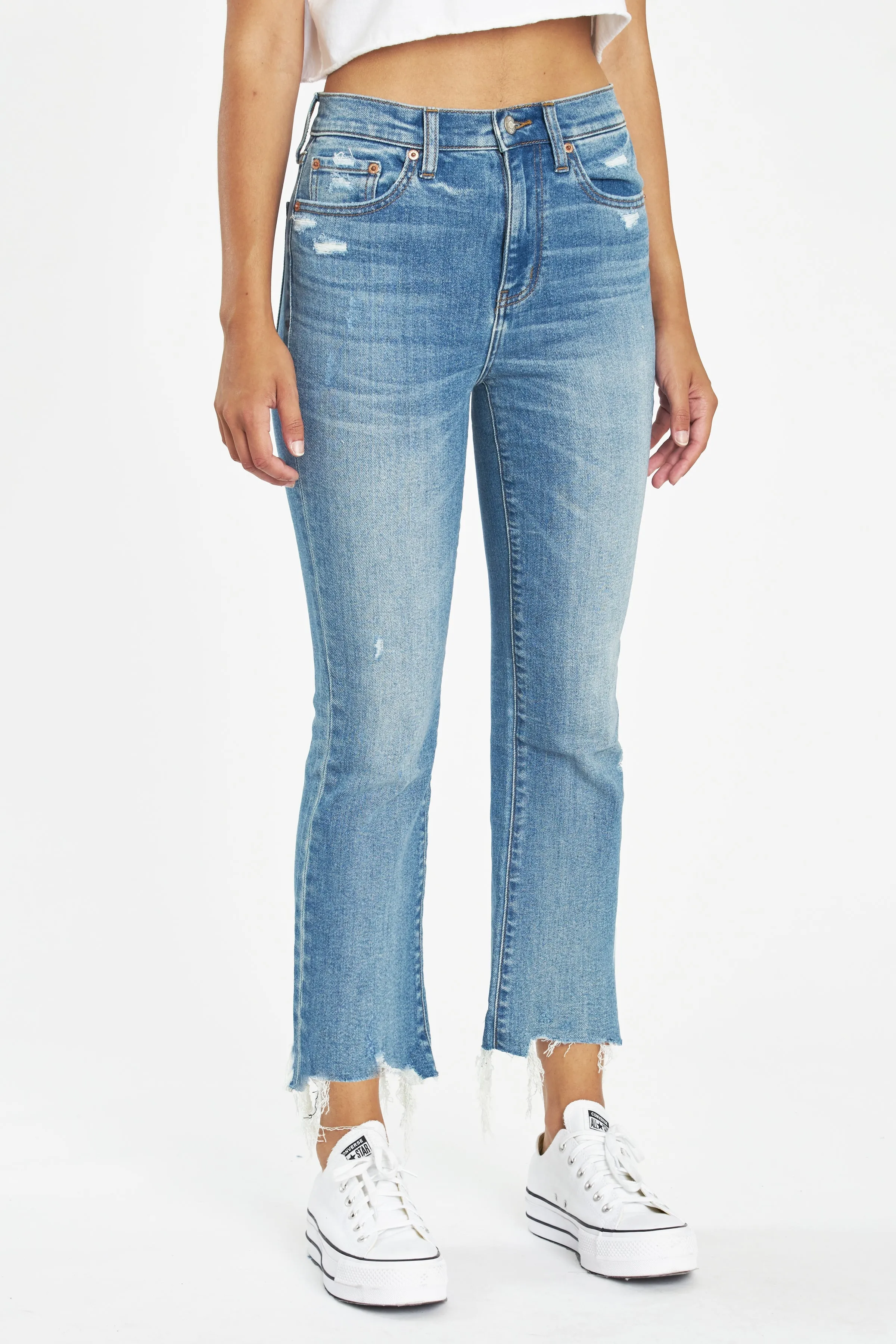 Shy Girl Crop Flare in Wishes sold by Daze product image thumbnail 2