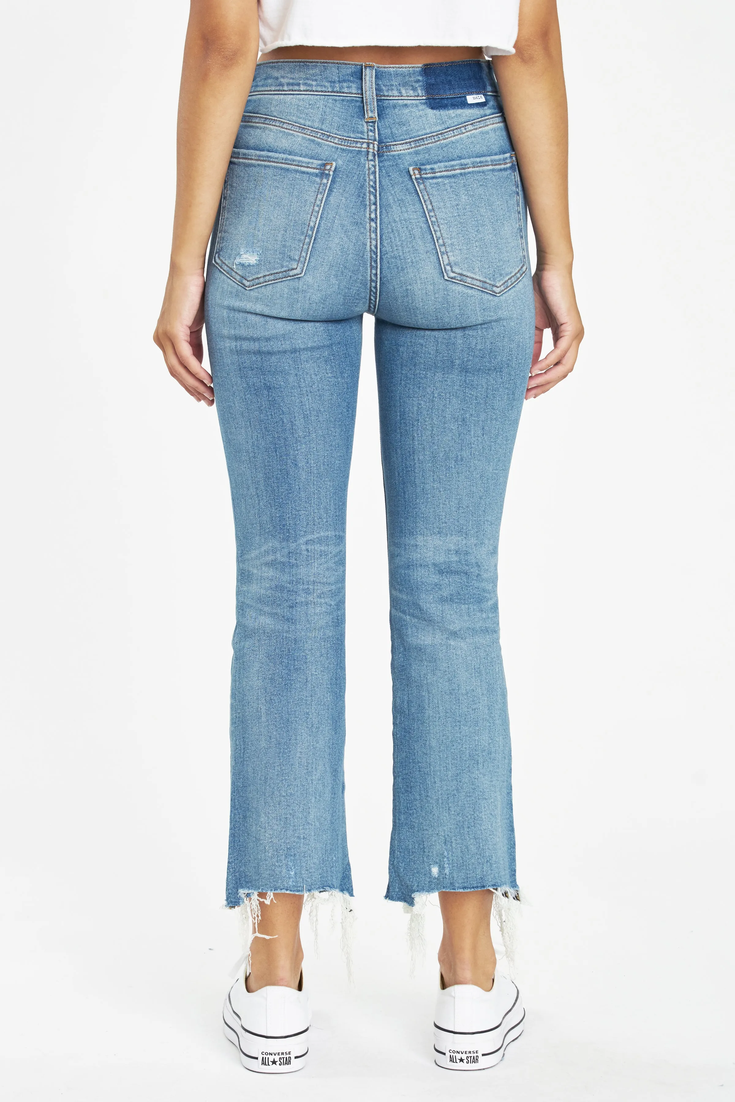 Shy Girl Crop Flare in Wishes sold by Daze product image thumbnail 3