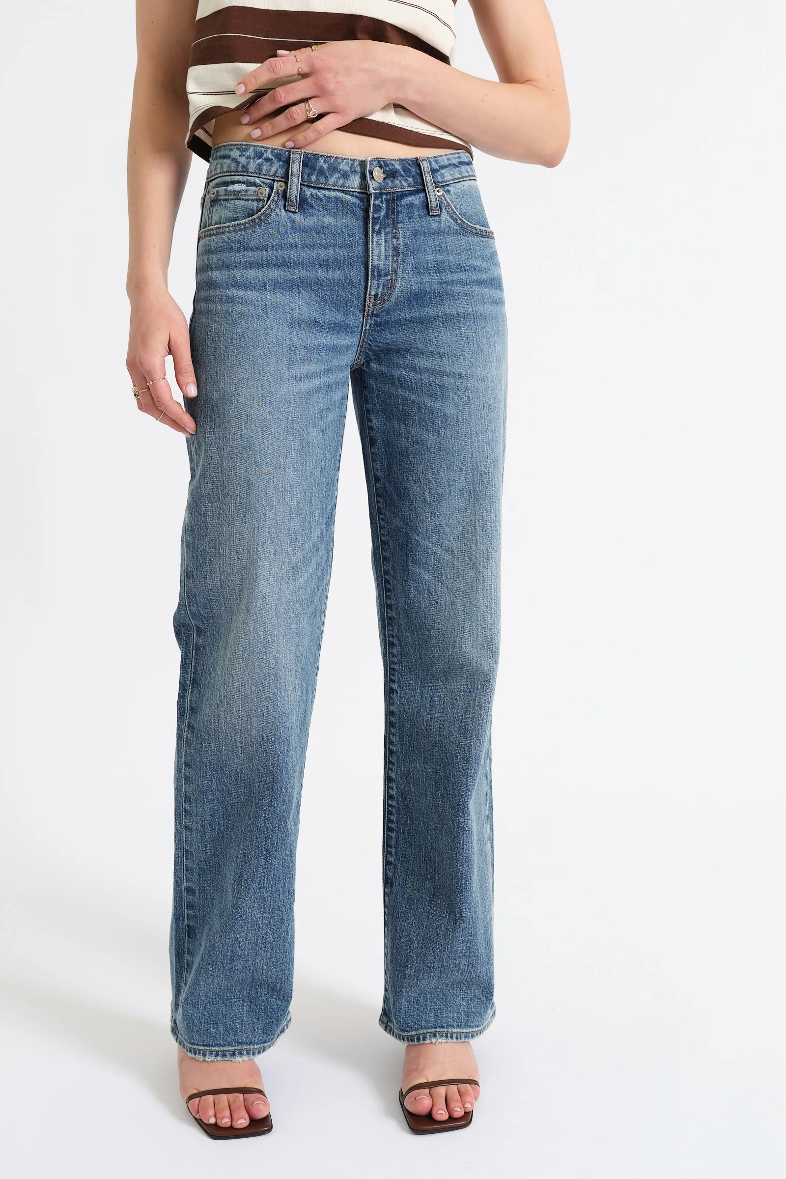 Keeper Low Rise Straight in Heartbeat Vintage sold by Daze product image thumbnail 4