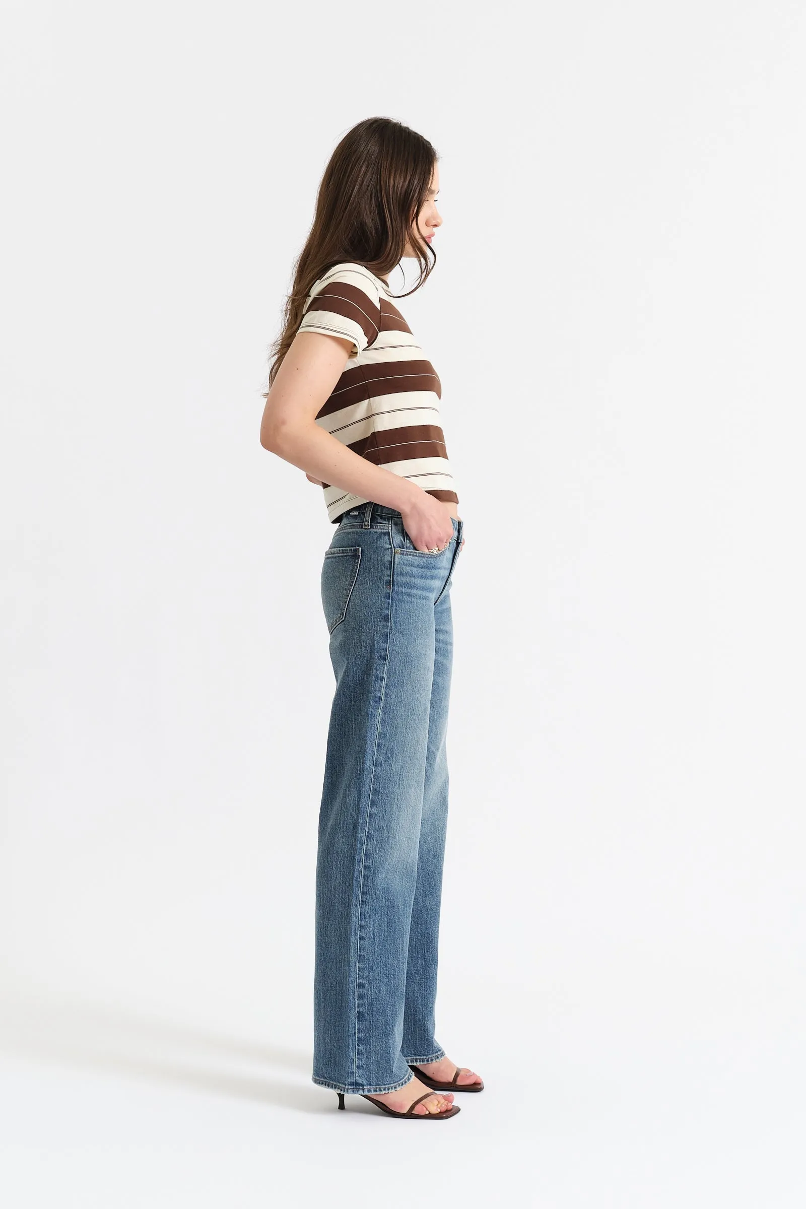 Keeper Low Rise Straight in Heartbeat Vintage sold by Daze product image thumbnail 2
