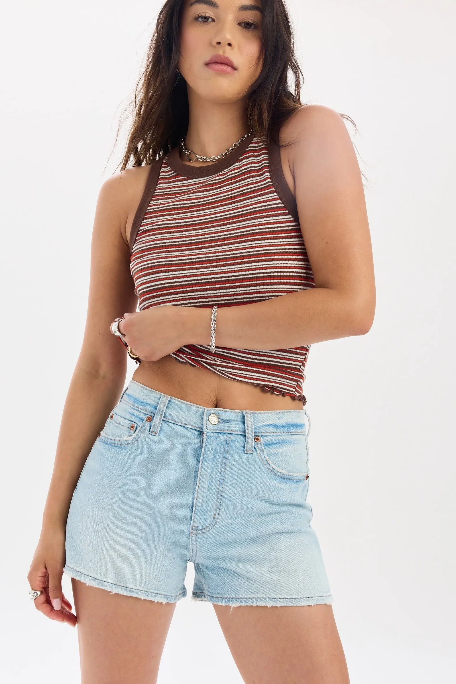 Troublemaker High Rise Short in All Out sold by Daze product image thumbnail 5