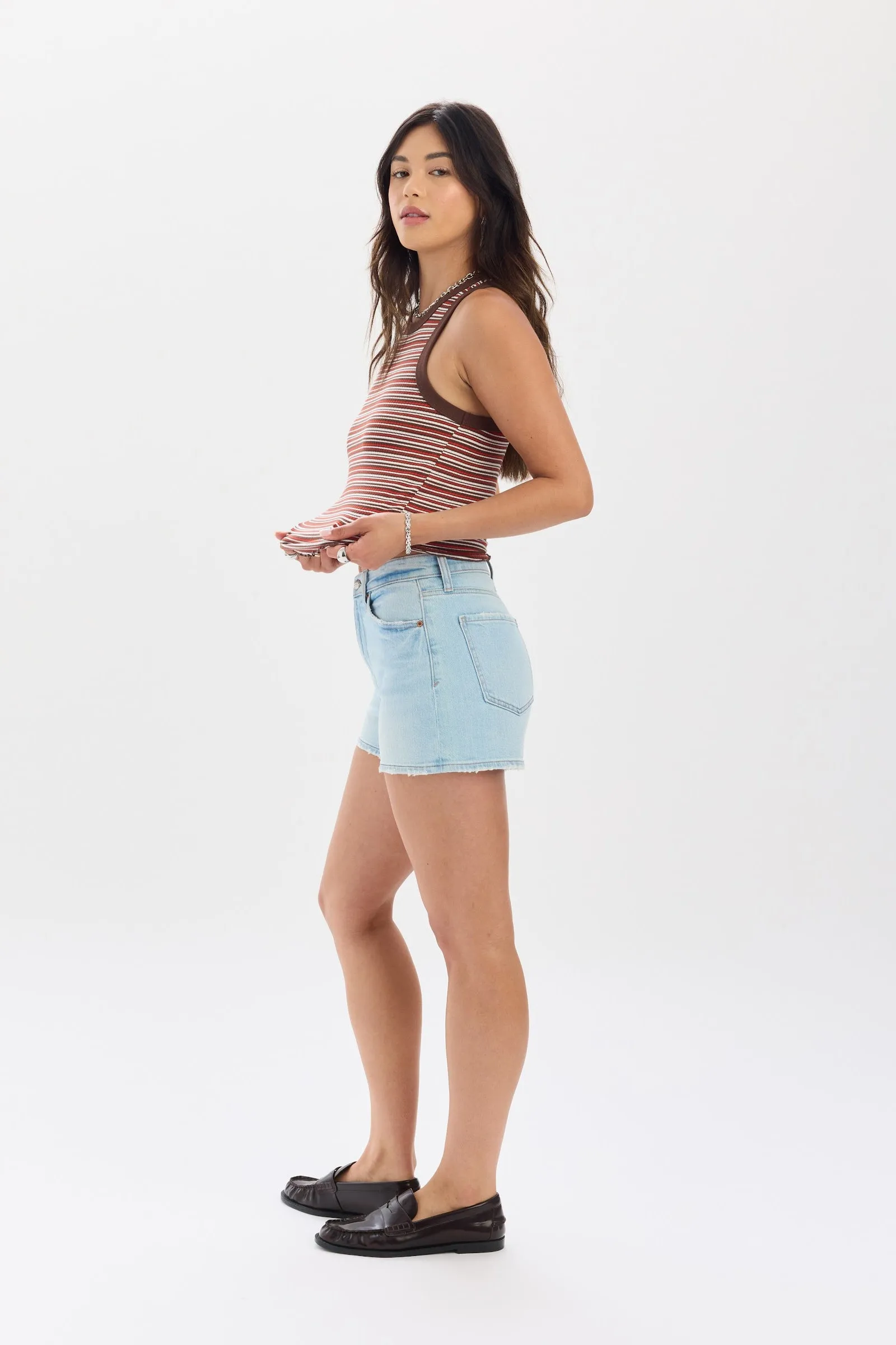 Troublemaker High Rise Short in All Out sold by Daze product image thumbnail 2