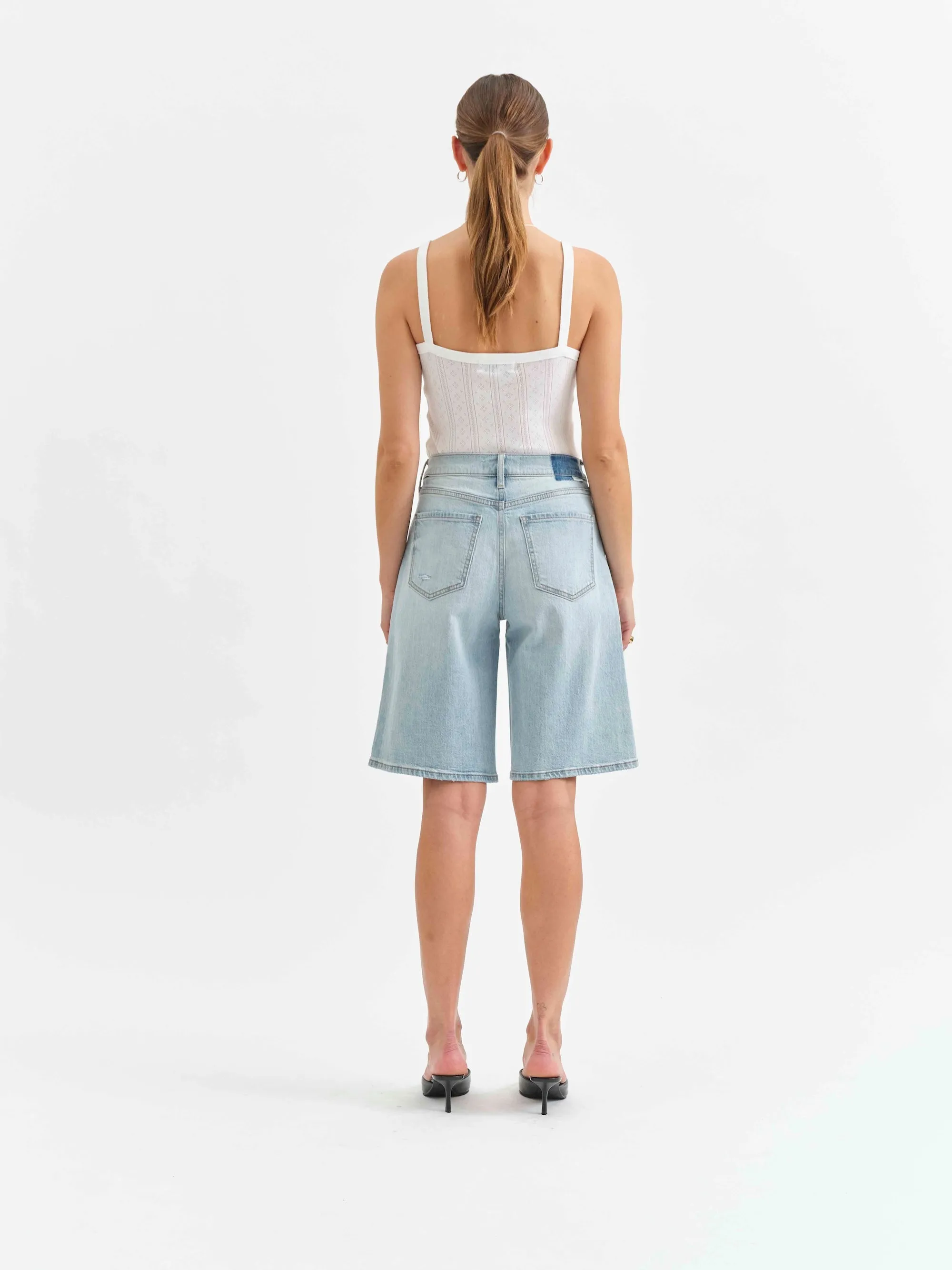 Cruiser Mid Rise Short - Dew Drop Vintage sold by Daze product image thumbnail 4