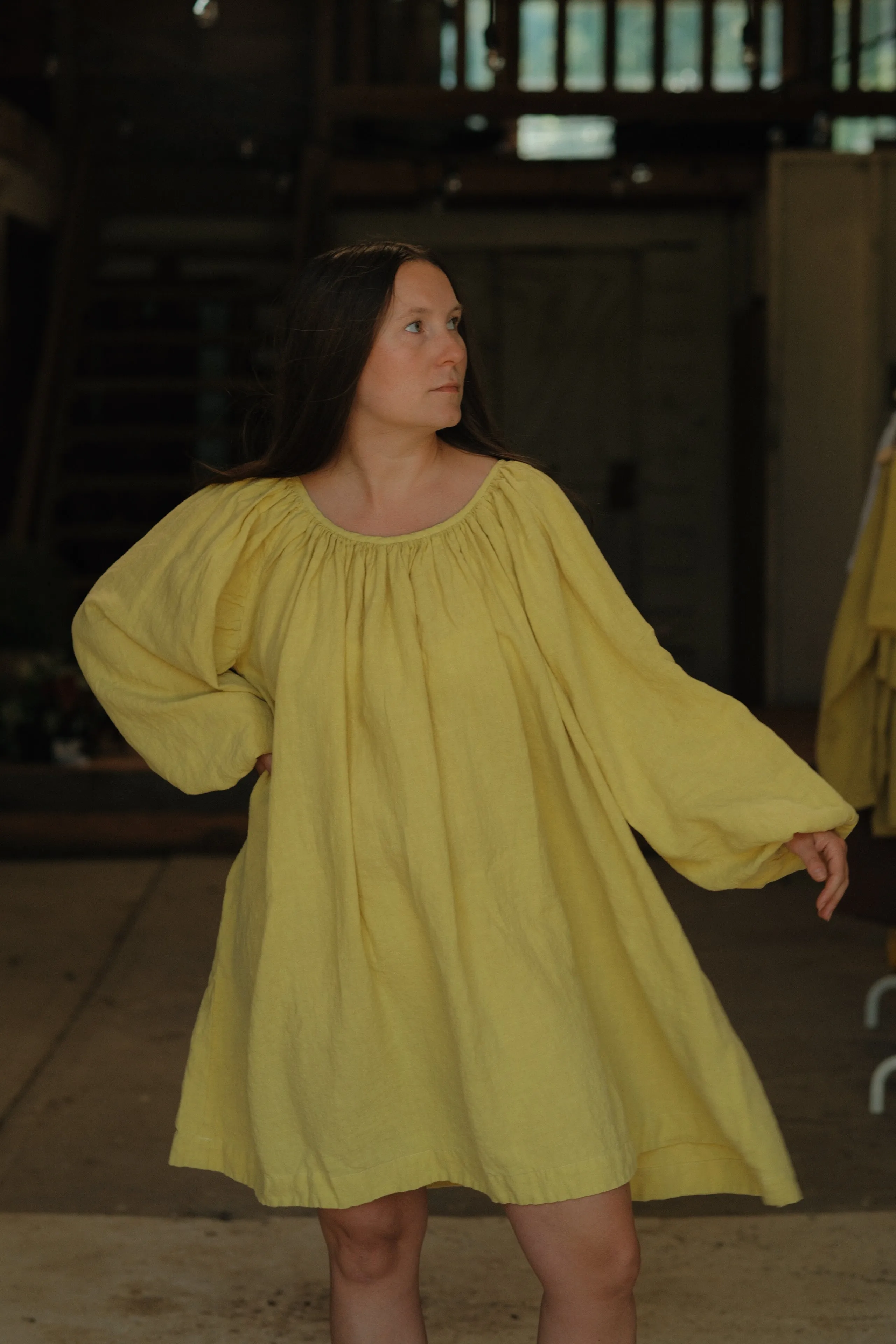 Mini Olive Dress - Chartreuse sold by Shelter