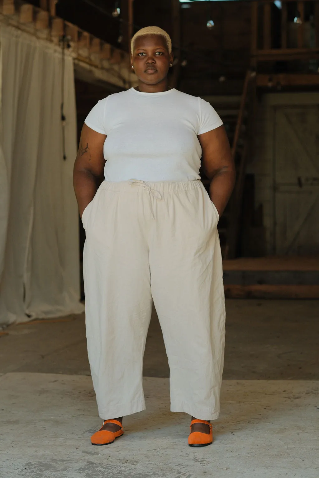 Jules Pant - Cream sold by Shelter product image thumbnail 3