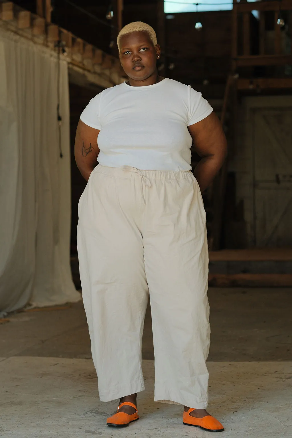 Jules Pant - Cream sold by Shelter product image thumbnail 2