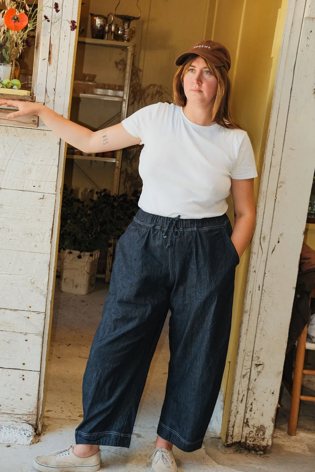 Jules Pant - Demin sold by Shelter product image thumbnail 2