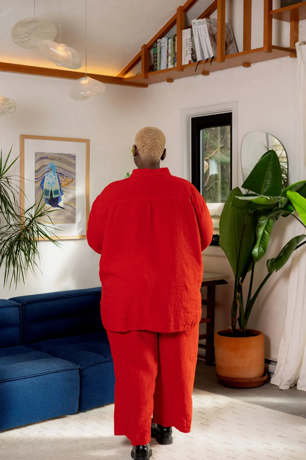 August Pants - Red sold by Shelter product image thumbnail 4