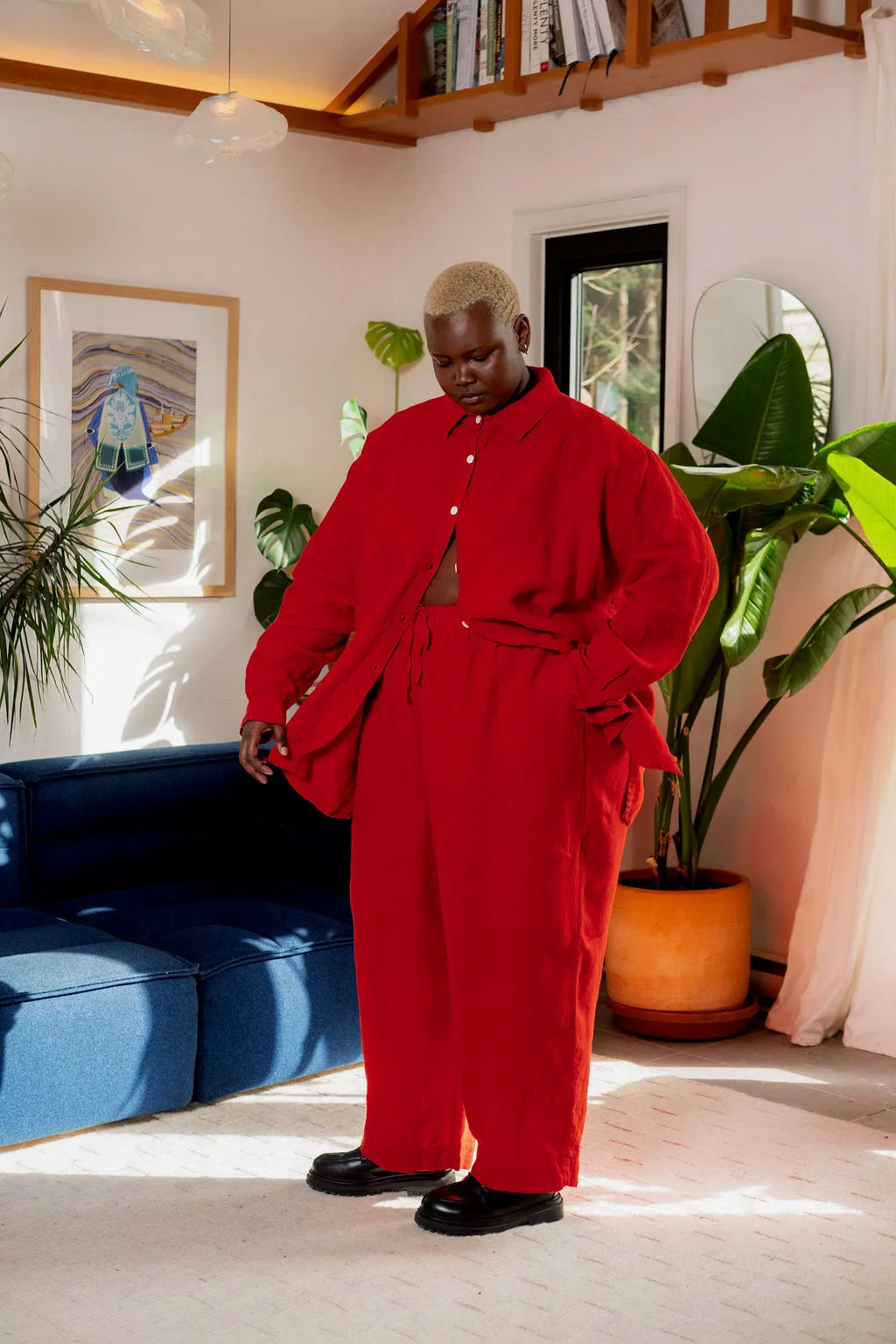 August Pants - Red sold by Shelter product image thumbnail 2