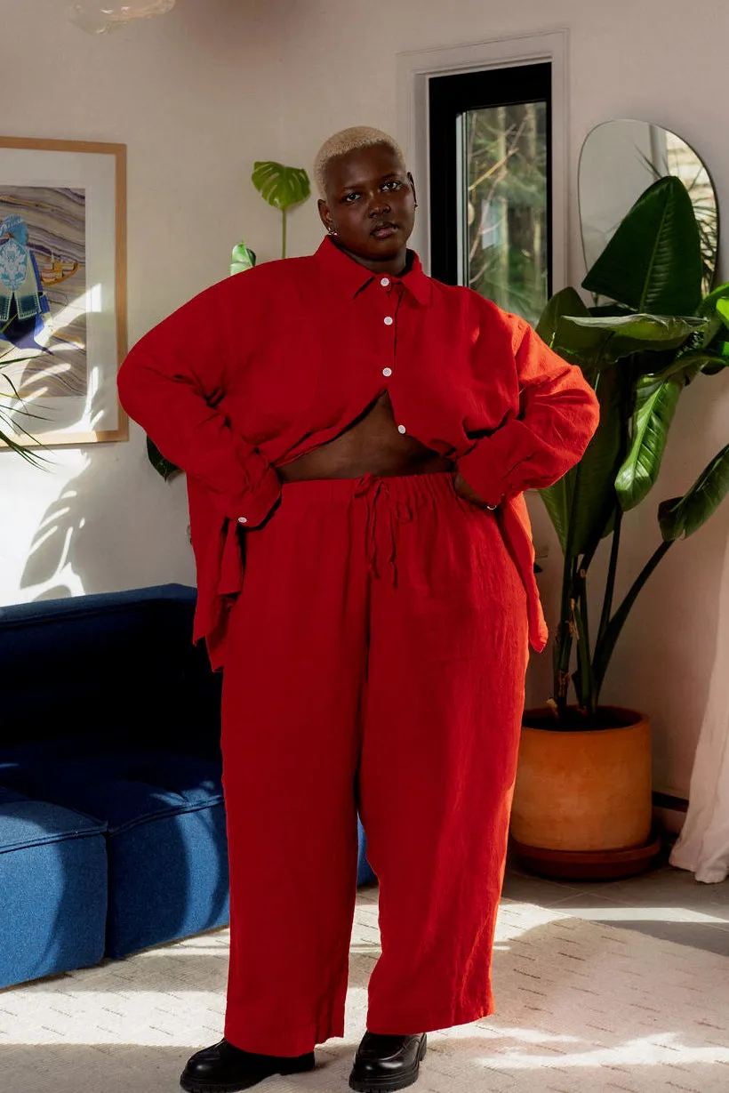 August Pants - Red sold by Shelter