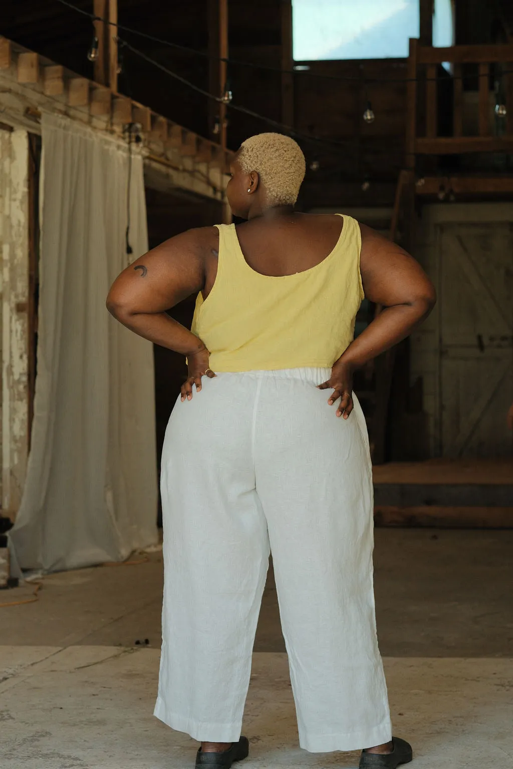 August Pants - White sold by Shelter product image thumbnail 4
