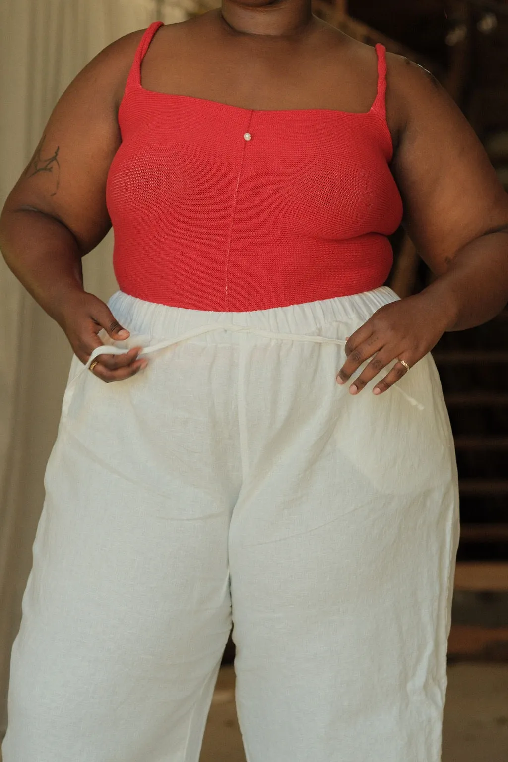 August Pants - White sold by Shelter product image thumbnail 2