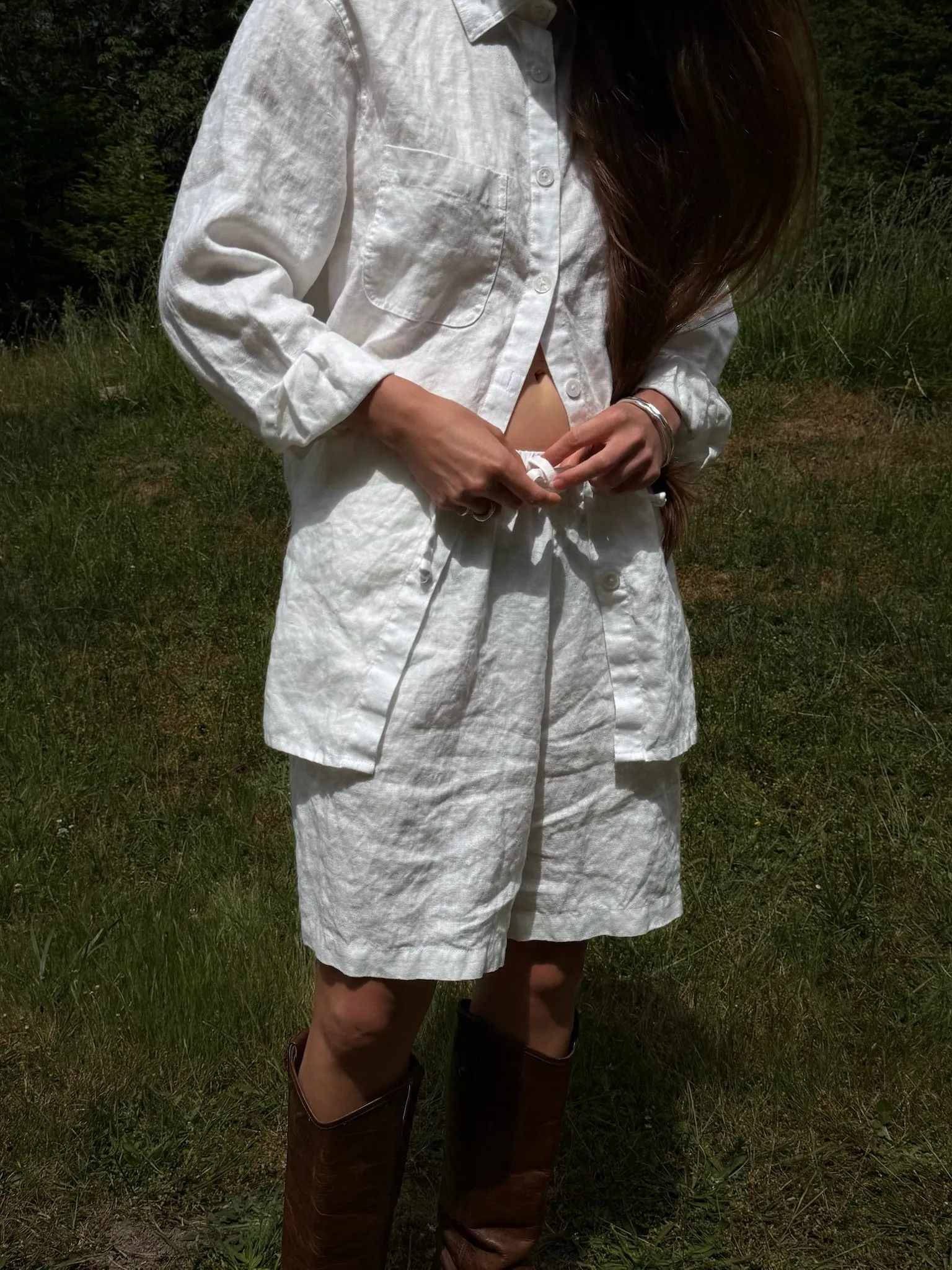 June Shorts - White sold by Shelter product image thumbnail 4