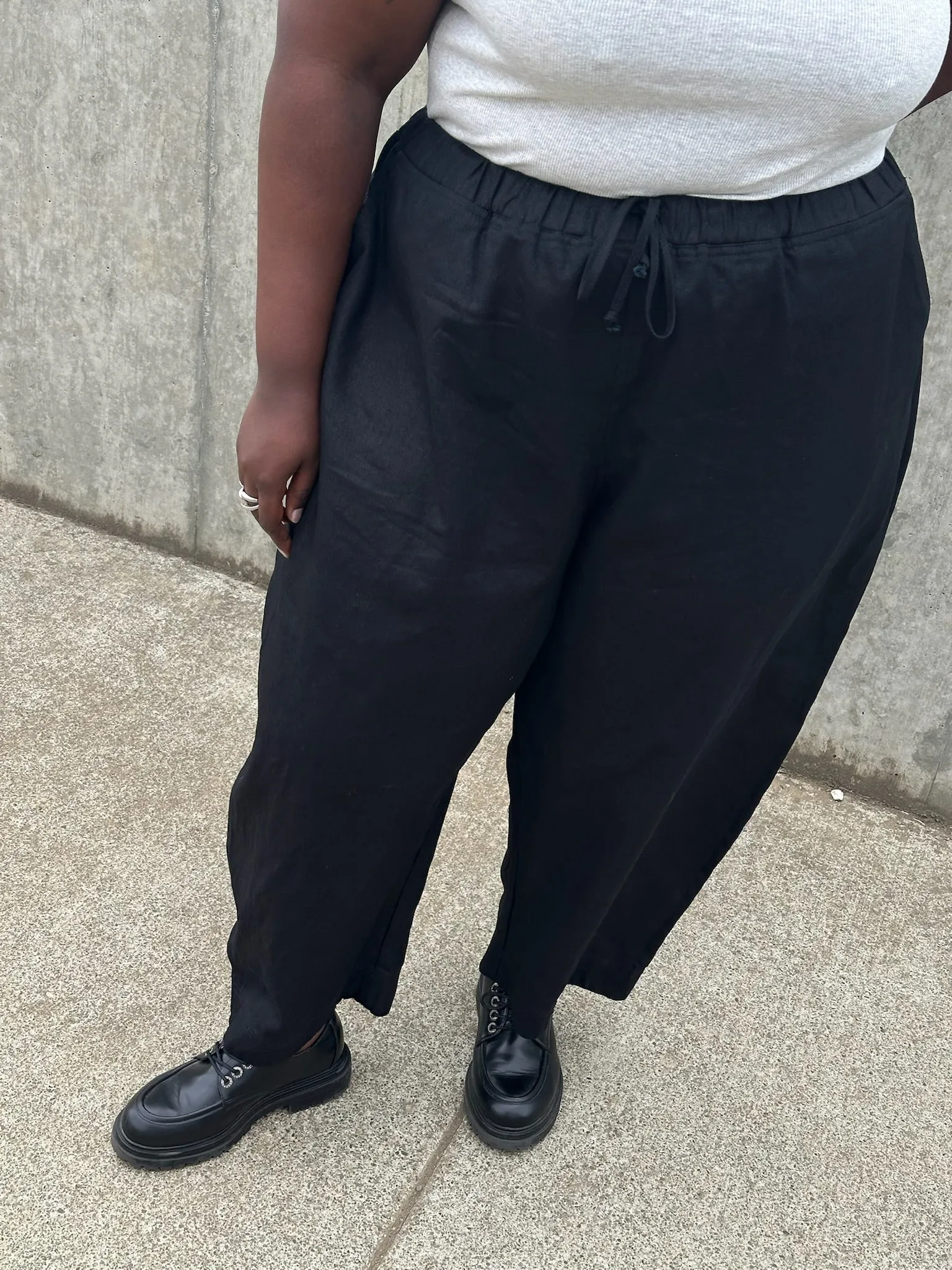 Jules Pant - Black Canvas sold by Shelter product image thumbnail 2