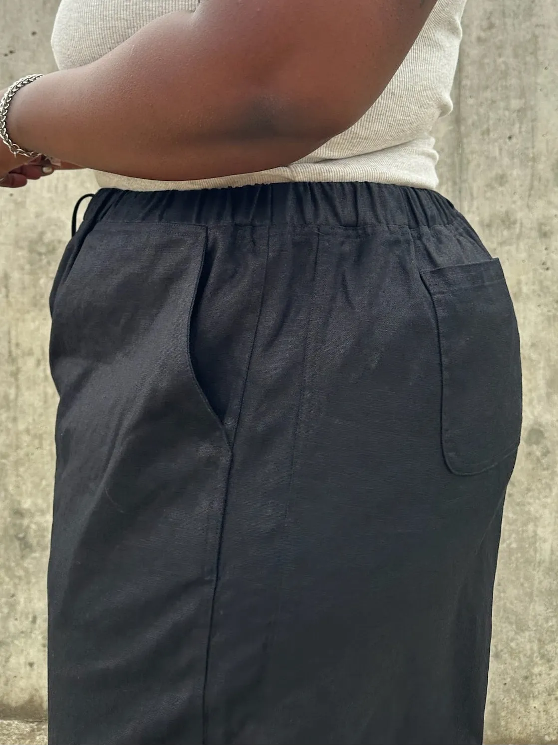 Jules Pant - Black Canvas sold by Shelter product image thumbnail 4