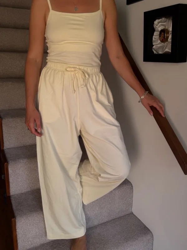 The Sunday Pant - Cream made by Shelter