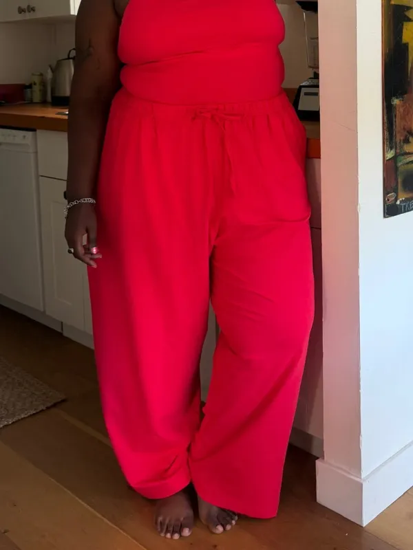The Sunday Pant - Red made by Shelter