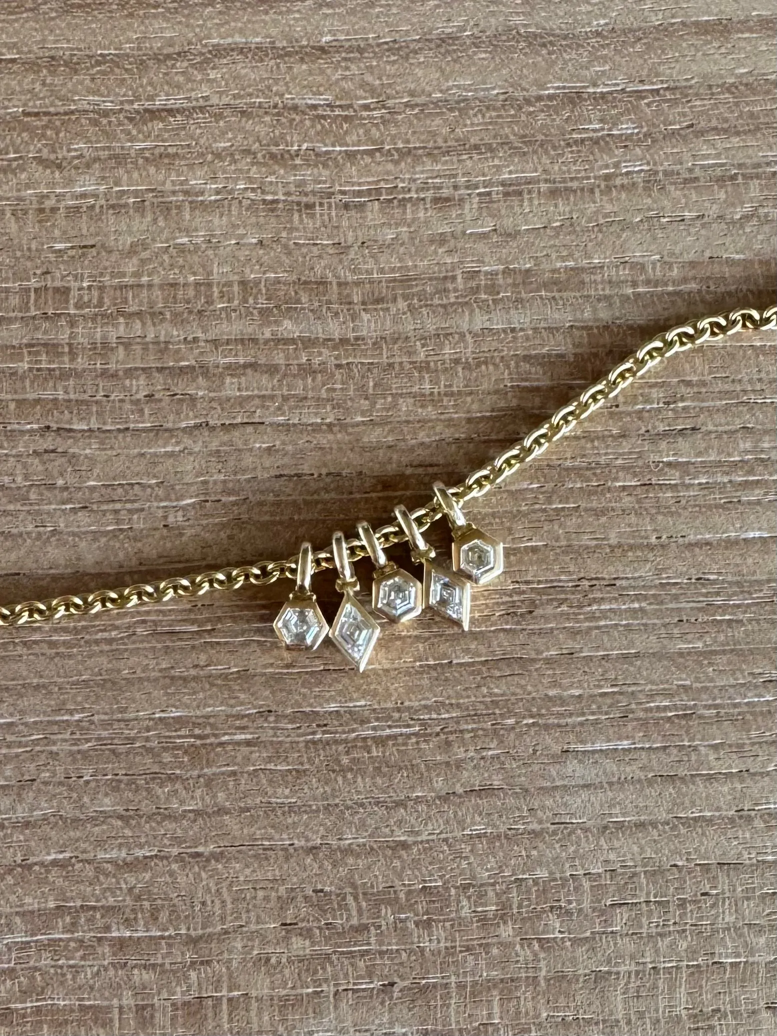 Hex Sprinkle Charm sold by Stoned Fine Jewelry product image thumbnail 4