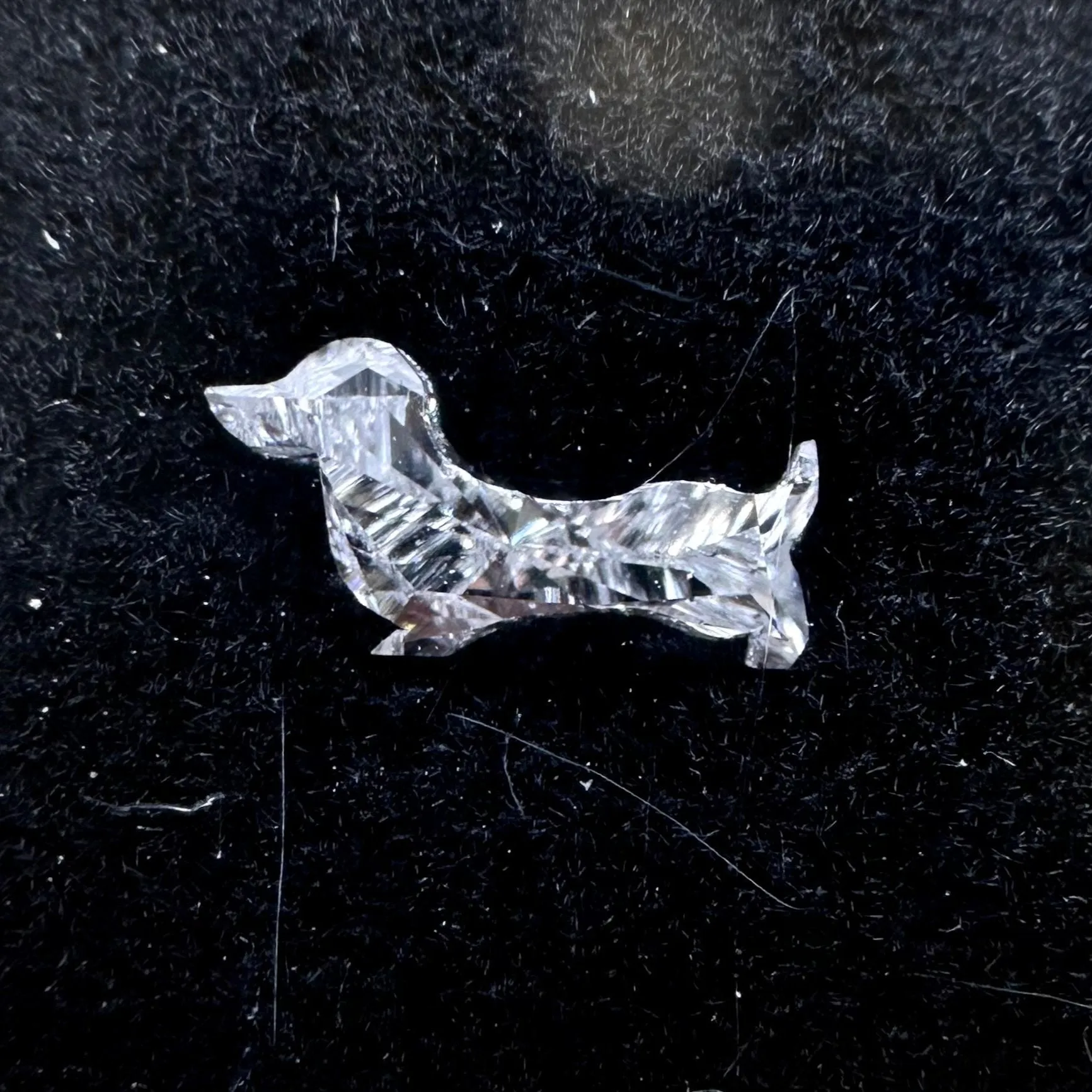 Dachshund Bubby Pinky Ring sold by Stoned Fine Jewelry product image thumbnail 5