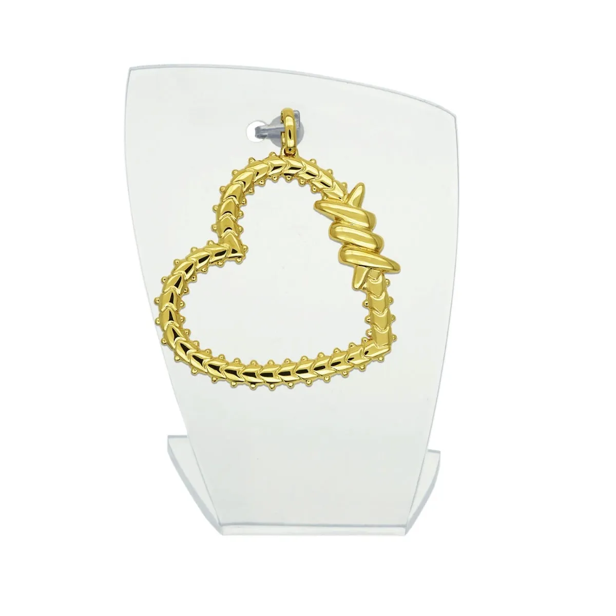 Barbwire Heart Pendant sold by Stoned Fine Jewelry