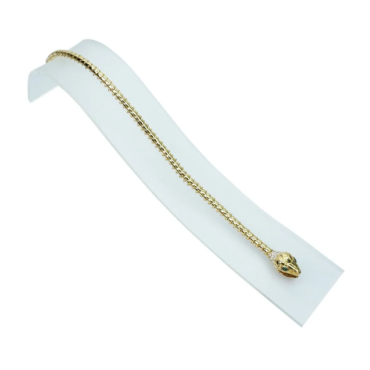 Diamond Rattler Nouveau Serpent Bracelet sold by Stoned Fine Jewelry product image thumbnail 2