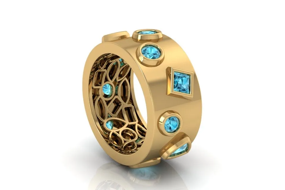 Paraìba Bubby Ring sold by Stoned Fine Jewelry product image thumbnail 2