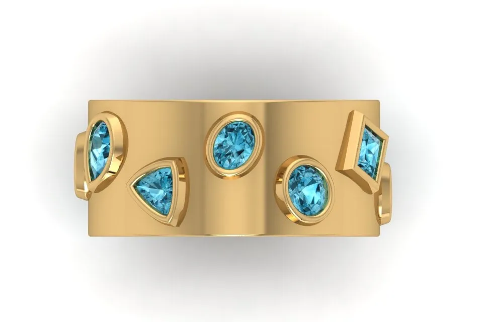Paraìba Bubby Ring sold by Stoned Fine Jewelry product image thumbnail 3