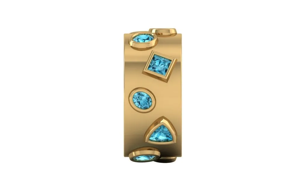 Paraìba Bubby Ring sold by Stoned Fine Jewelry product image thumbnail 4