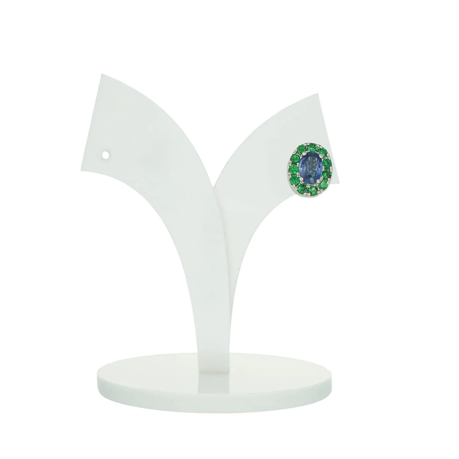 Petite Bud in Green & Blue sold by Stoned Fine Jewelry product image thumbnail 2