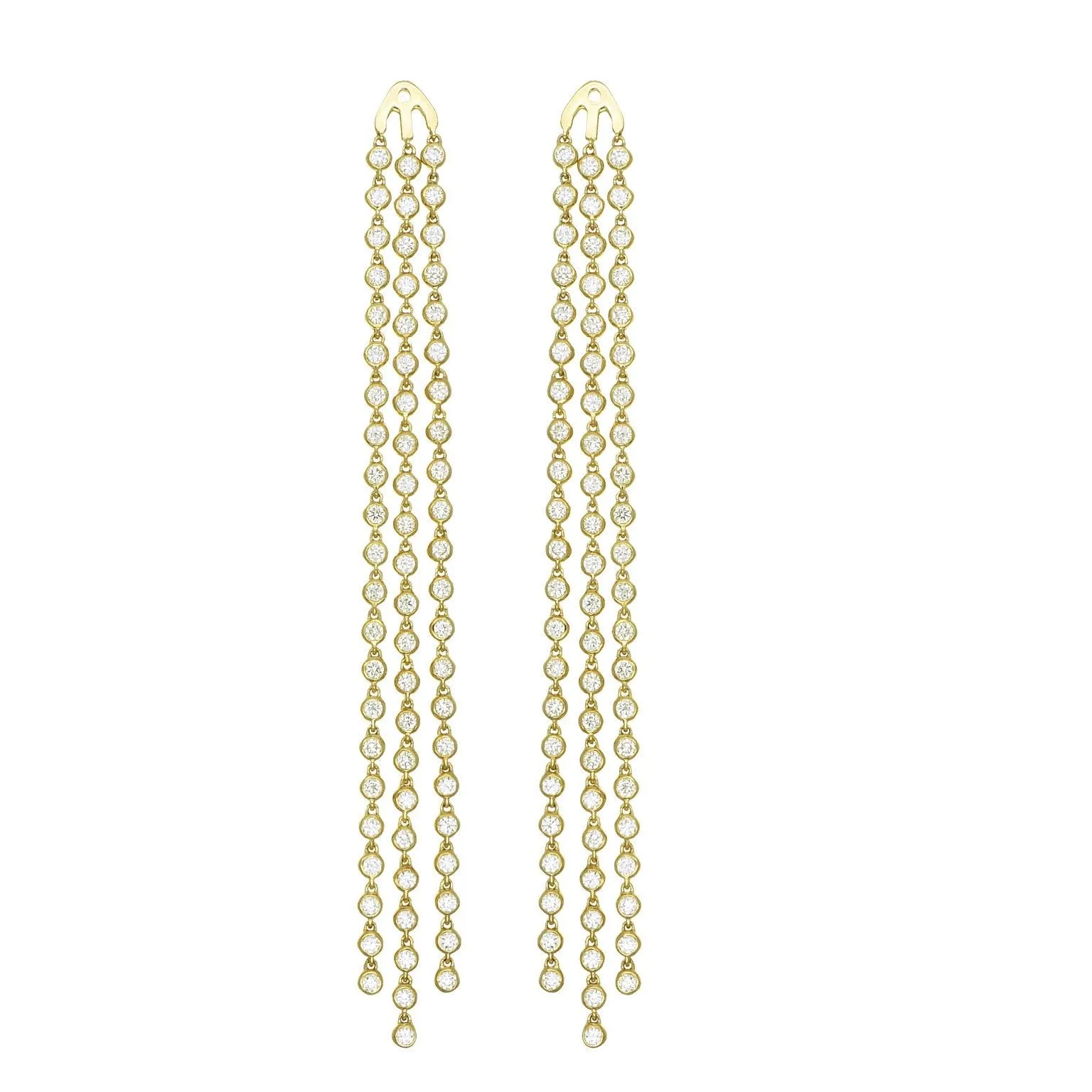 Diamond Fringe Jacket with Stud sold by Stoned Fine Jewelry product image thumbnail 2