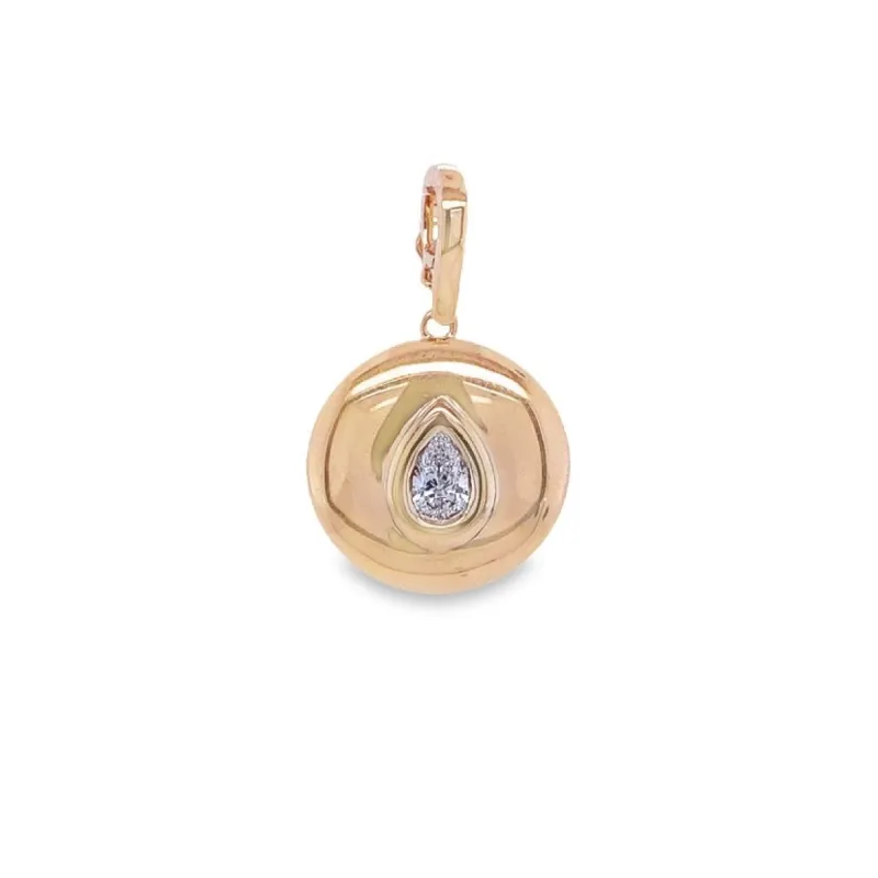 Raindrop Saucer Charm sold by Stoned Fine Jewelry