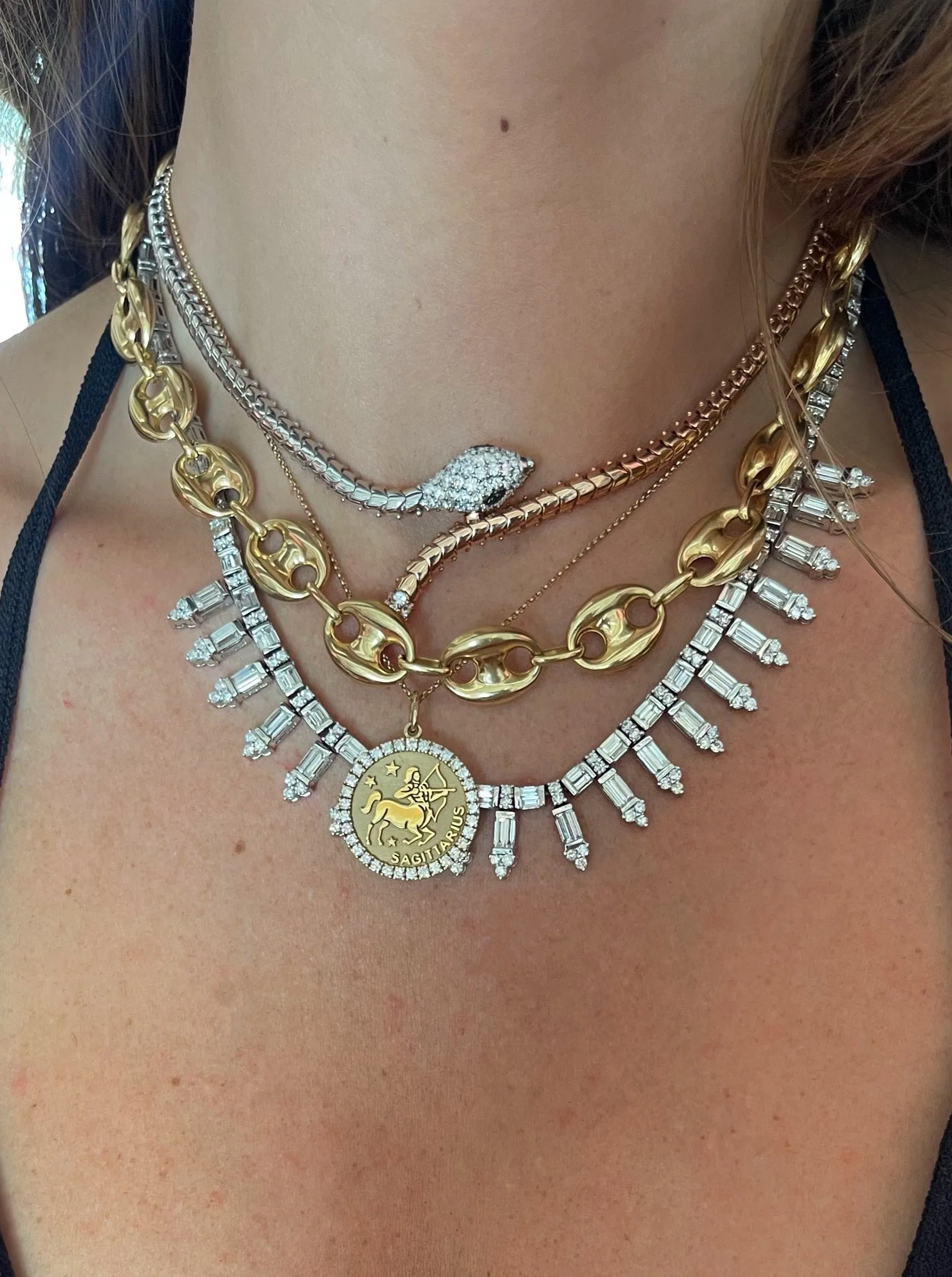 Diamond Head & Rattler Bracelet sold by Stoned Fine Jewelry product image thumbnail 3