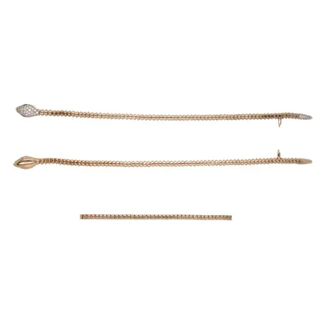 Diamond Head & Rattler Bracelet sold by Stoned Fine Jewelry