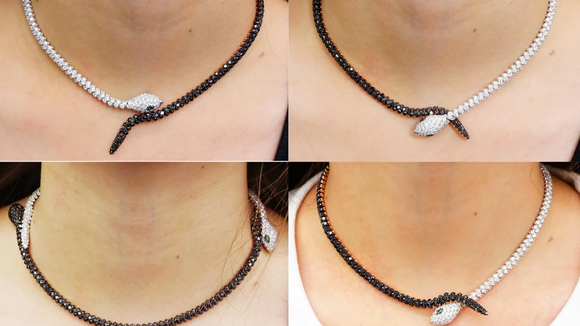 Sapphire & Diamond Serpent Bracelet sold by Stoned Fine Jewelry product image thumbnail 5