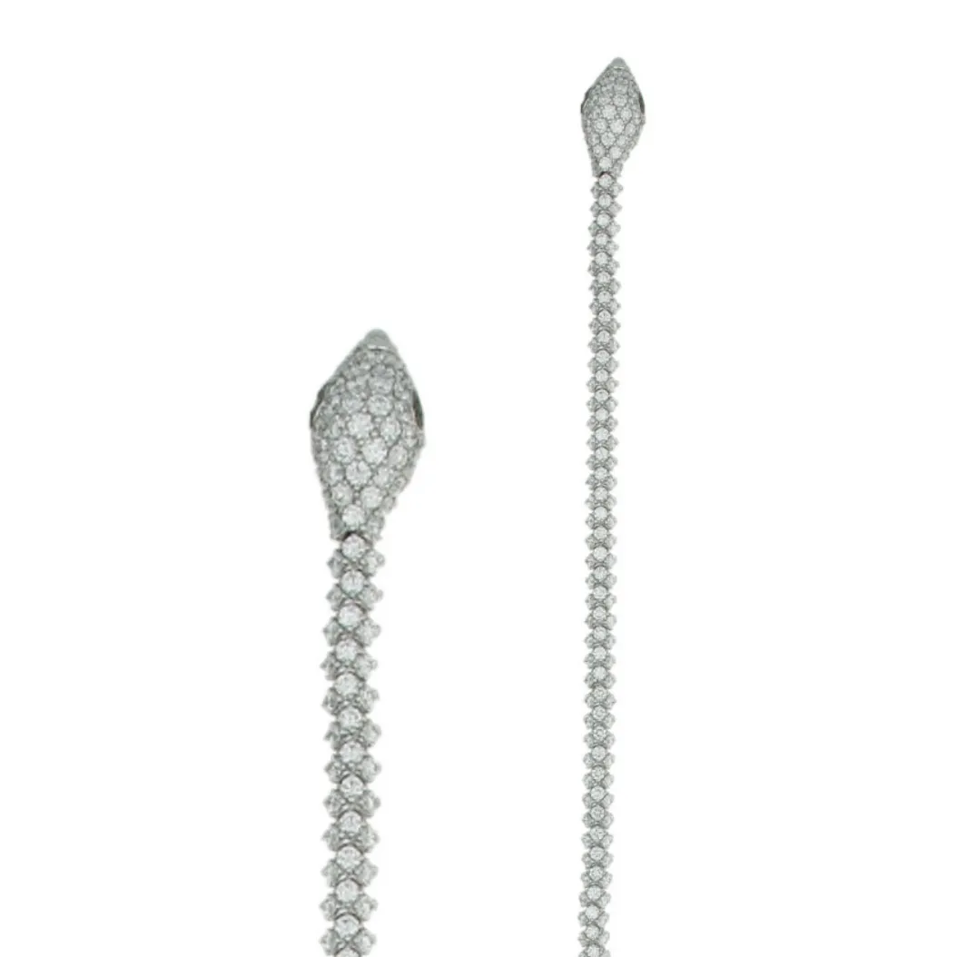 Full Diamond Serpent Bracelet sold by Stoned Fine Jewelry product image thumbnail 2