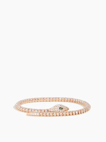 Full Diamond Serpent Bracelet sold by Stoned Fine Jewelry product image thumbnail 4