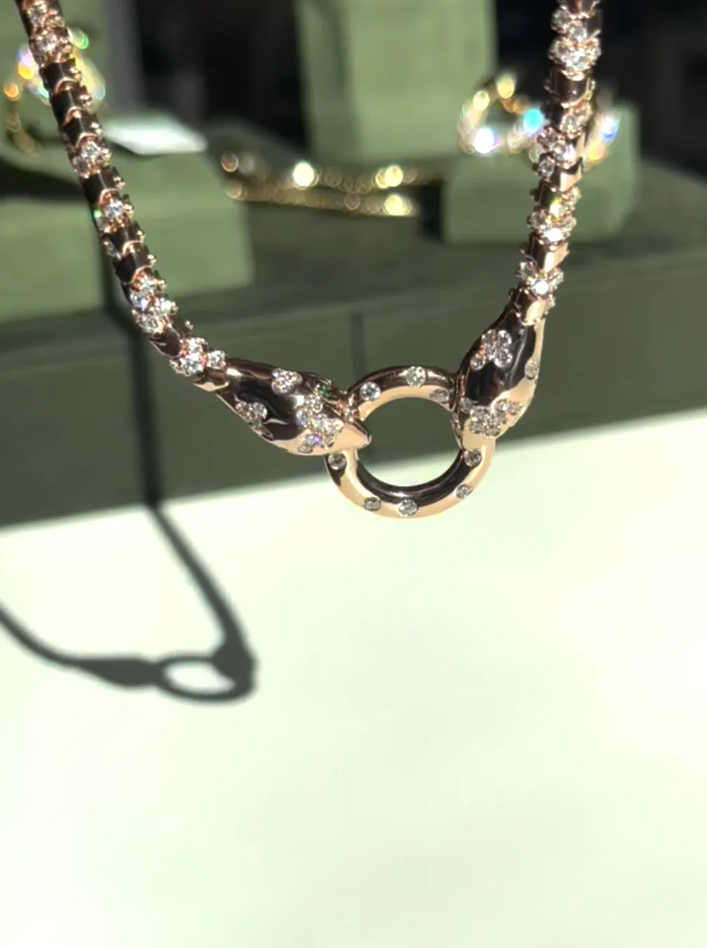 *NEW* Double Serpent Necklace sold by Stoned Fine Jewelry product image thumbnail 5