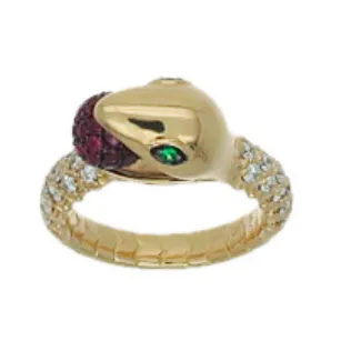 Ruby Red Delicious Forbidden Fruit Ring sold by Stoned Fine Jewelry product image thumbnail 2