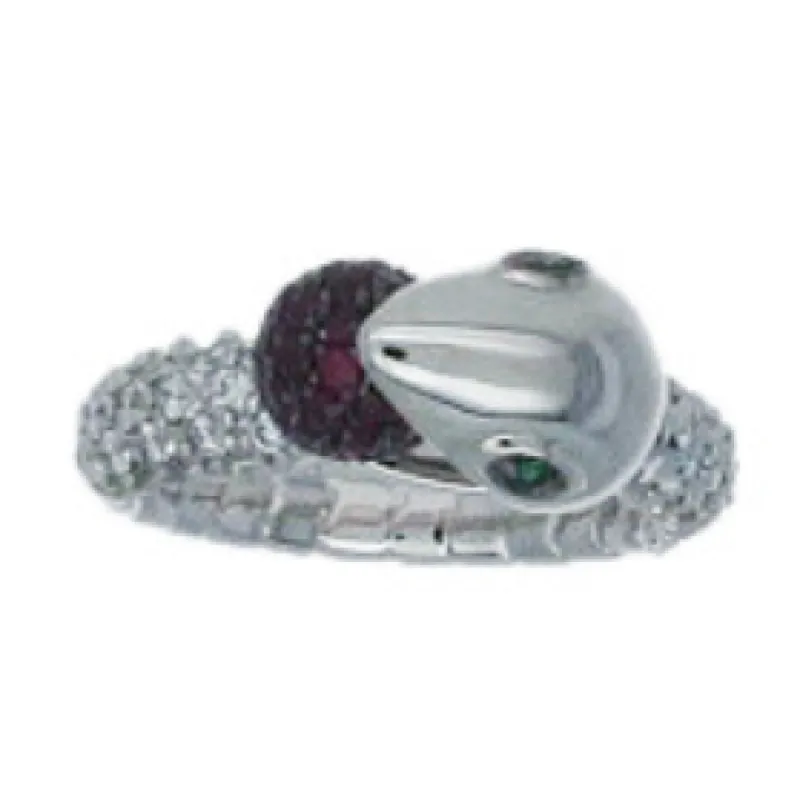 Ruby Red Delicious Forbidden Fruit Ring sold by Stoned Fine Jewelry