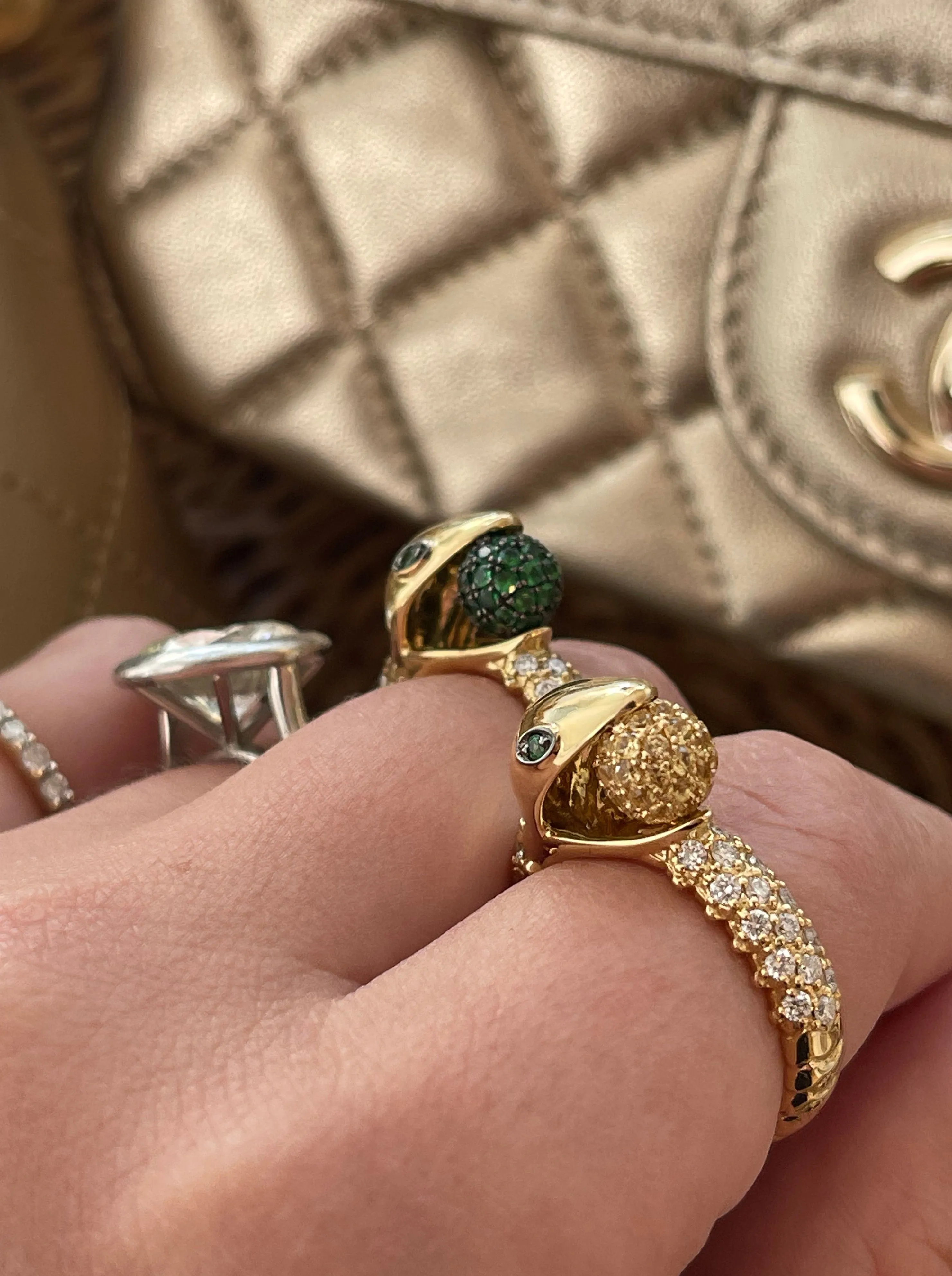 Yellow Delicious Forbidden Fruit Ring sold by Stoned Fine Jewelry product image thumbnail 5