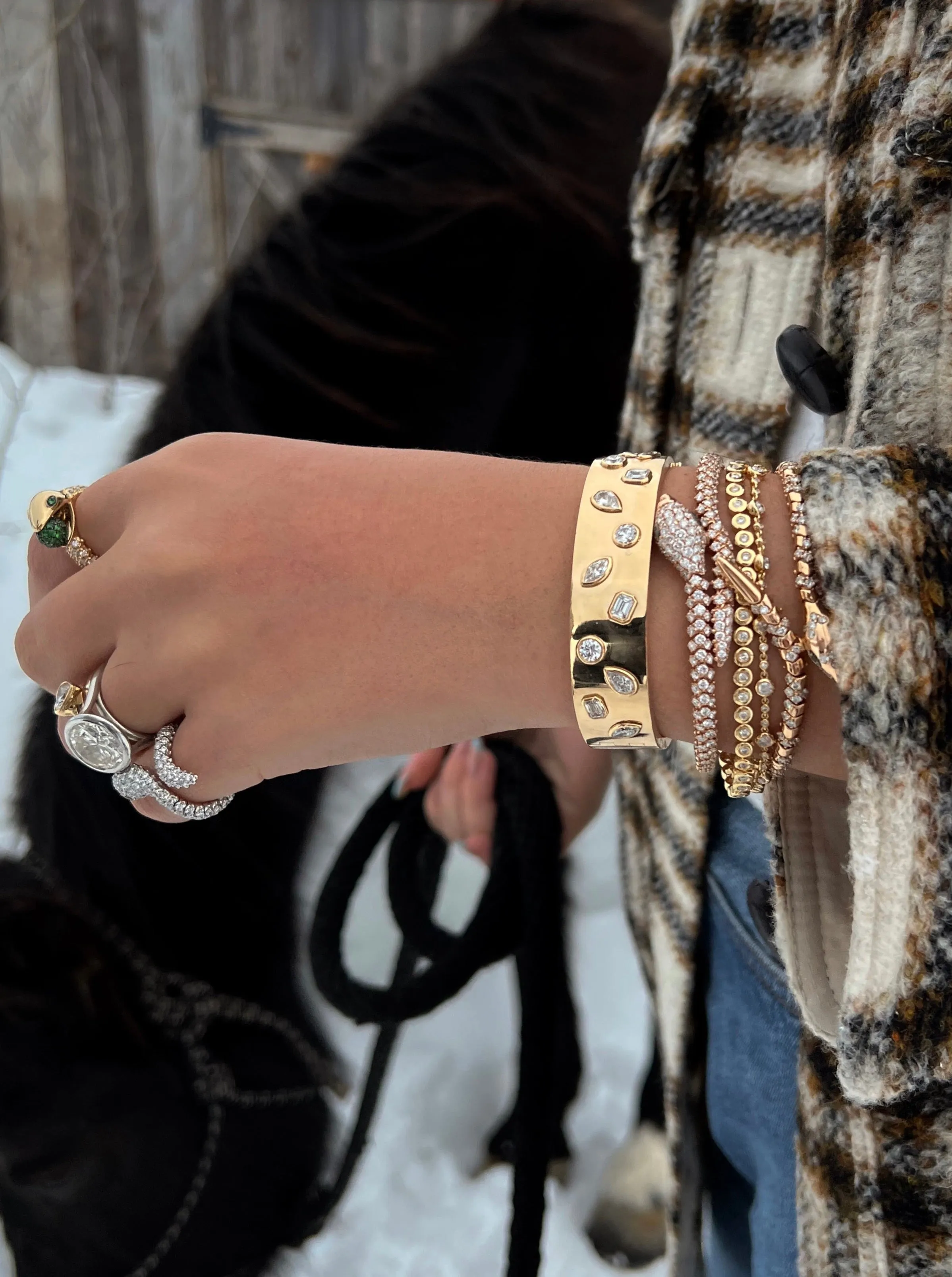 Granny Smith Forbidden Fruit Ring sold by Stoned Fine Jewelry product image thumbnail 2