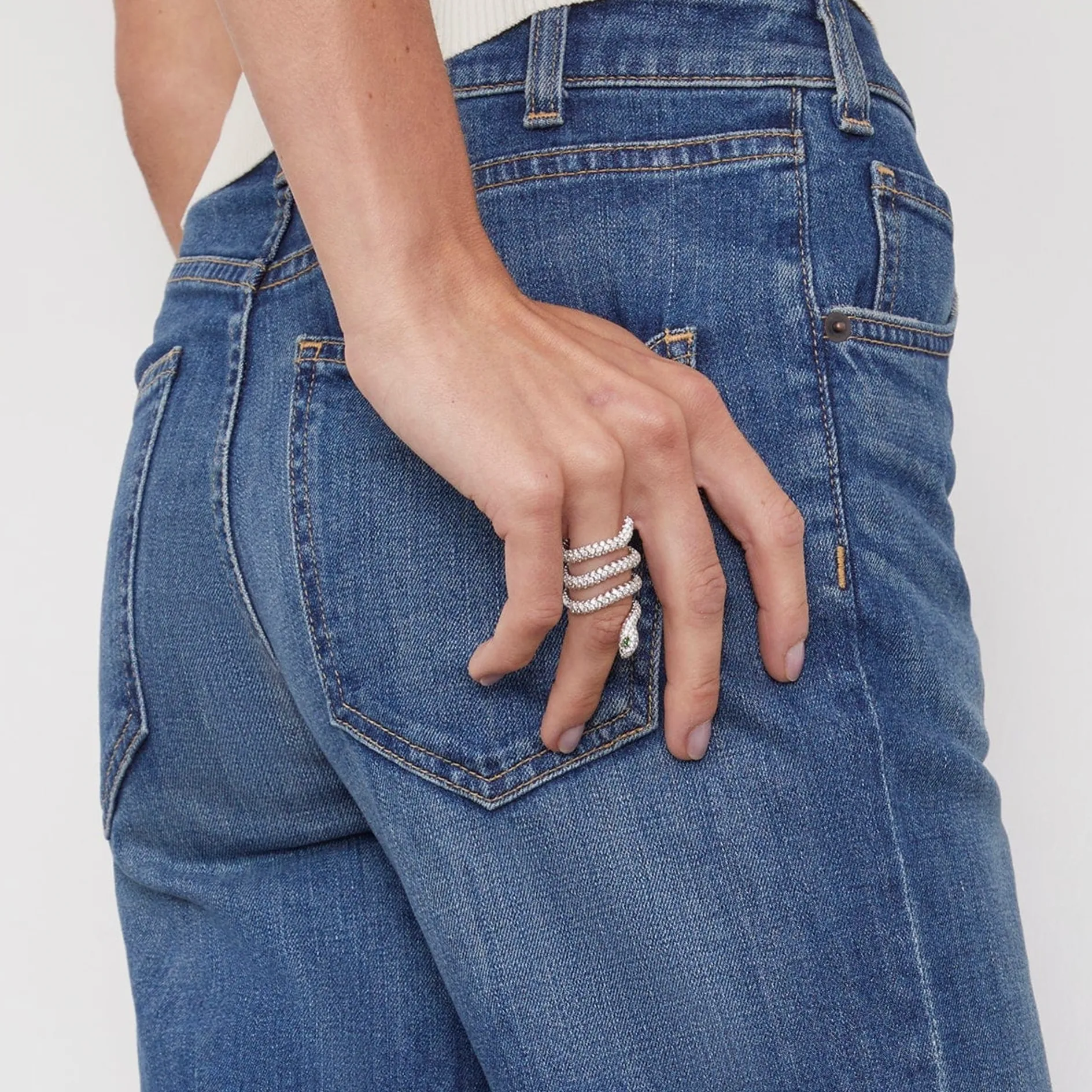 Wrapping Serpent Ring sold by Stoned Fine Jewelry product image thumbnail 4