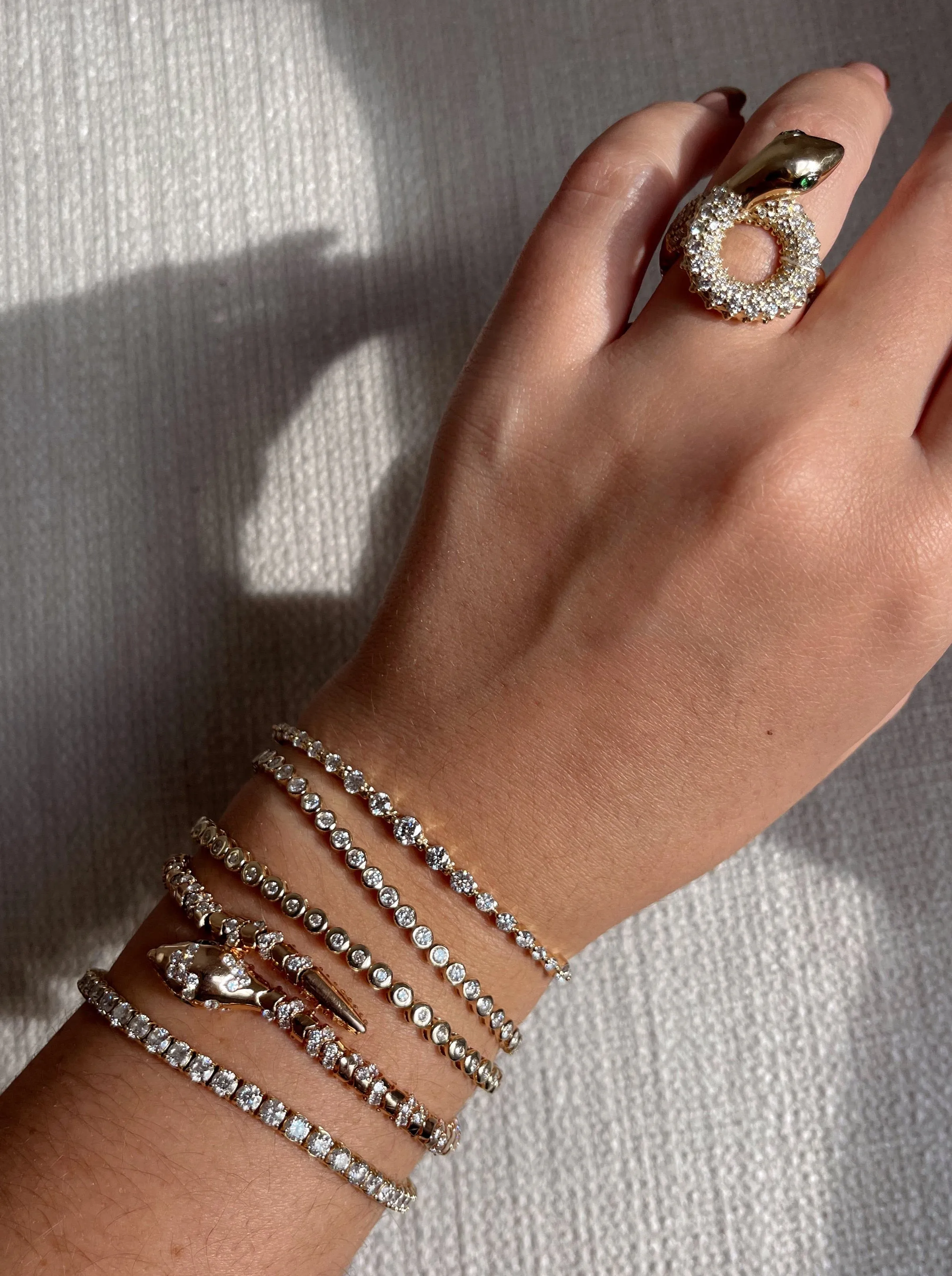 Coiled Serpent Ring sold by Stoned Fine Jewelry product image thumbnail 2